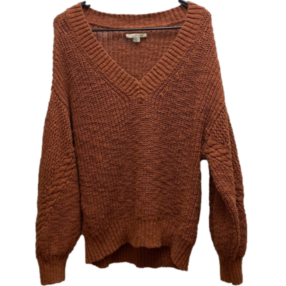 American eagle sweater woman’s size large oversized knitted chunky sweater